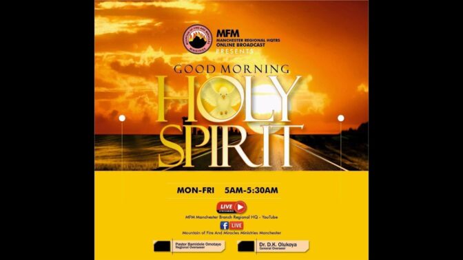 Good Morning Holy Spirit